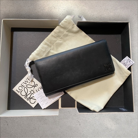 Loewe Black Leather Wallet